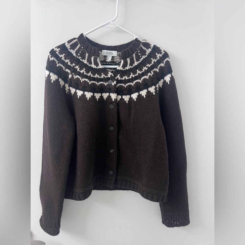 COS cardigan